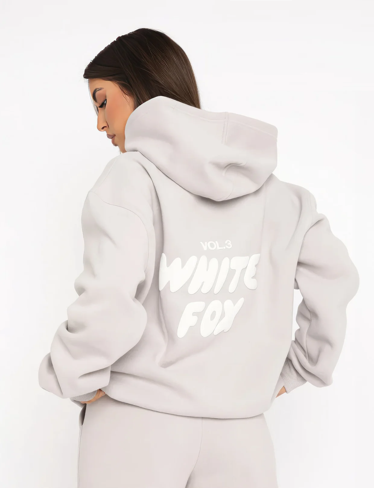 DivaGlam™ White Fox Tracksuit