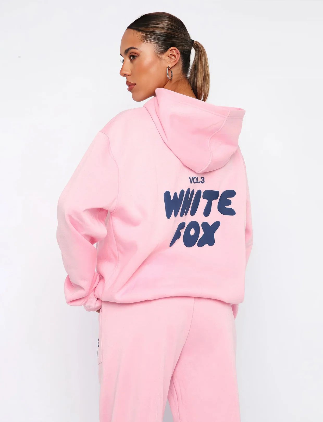 DivaGlam White Fox Tracksuit